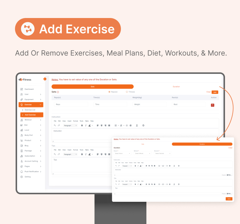 MightyFitness: Complete Fitness Solution Flutter App With Laravel Backend + ChatGPT(AIFitbot) - 42
