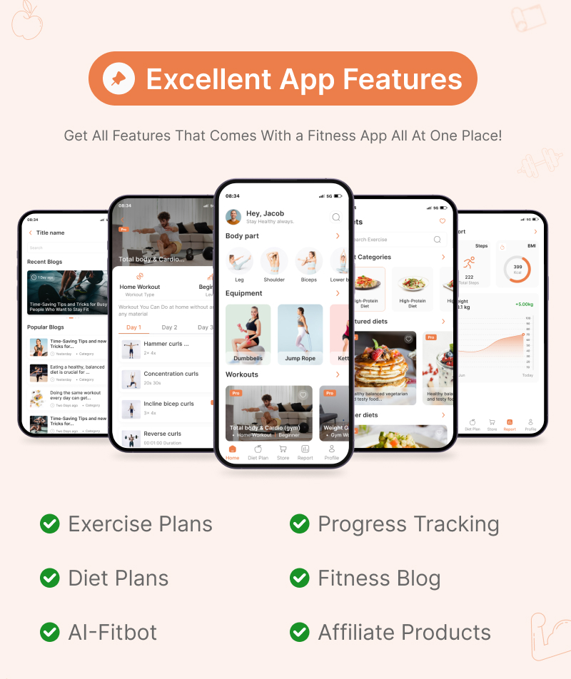 MightyFitness: Complete Fitness Solution Flutter App With Laravel Backend + ChatGPT(AIFitbot) - 13