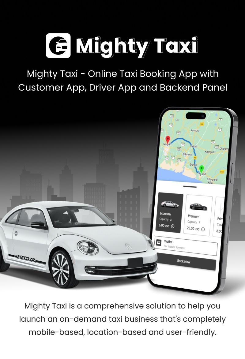 Taxi - Flutter Online Taxi Booking Full Solution with Bidding | User | Driver | Admin Laravel Panel - 15